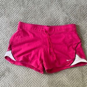 Pink Nike shorts